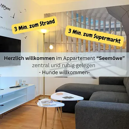Apartmán Appartementhaus Sonnenschein - Nur 250m Zum Strand, Zentrumsnah Binz