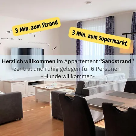Appartementhaus Sonnenschein - Nur 250m Zum Strand, Zentrumsnah Binz