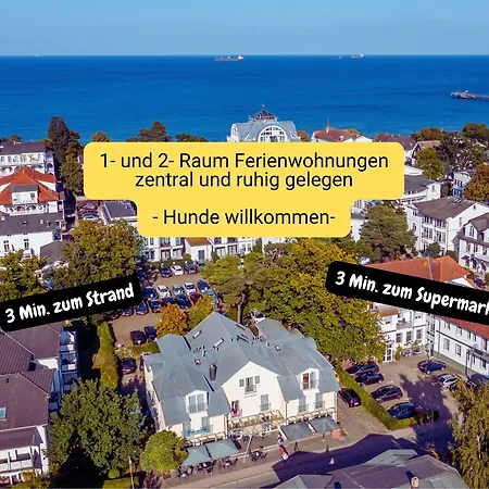 Appartementhaus Sonnenschein - Nur 250m Zum Strand, Zentrumsnah Apartmán Binz