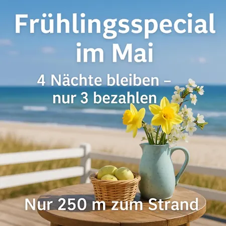 Apartment Appartementhaus Sonnenschein - Nur 250m Zum Strand, Zentrumsnah Binz