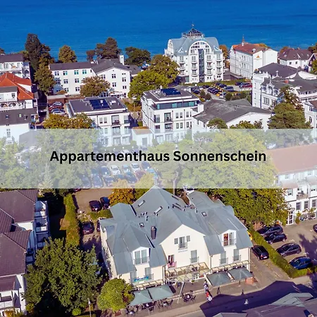 Appartementhaus Sonnenschein - 250m Zum Im Zentrum Von Apartmán Binz